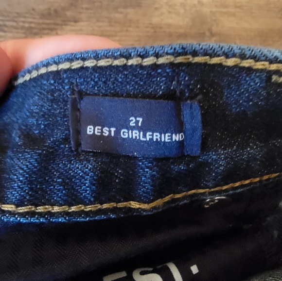 GAP Girlfriend Jeans sz 6/27 - Picture 3 of 4